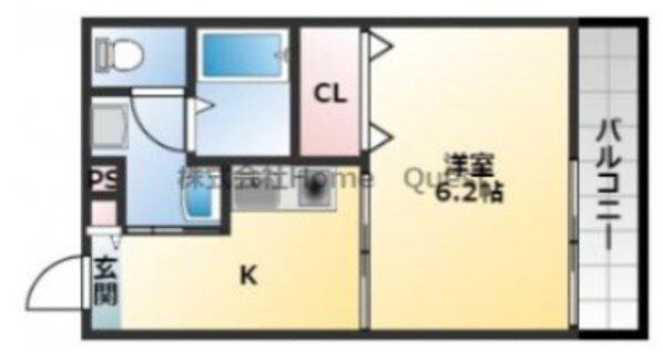 アジュール相生の物件間取画像